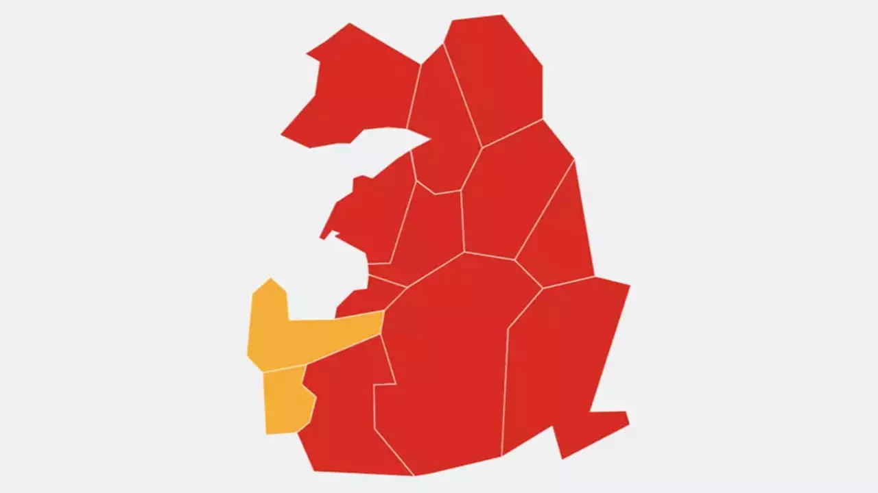 Van'da Adayların İlçelerde Aldıkları Oy Oranları