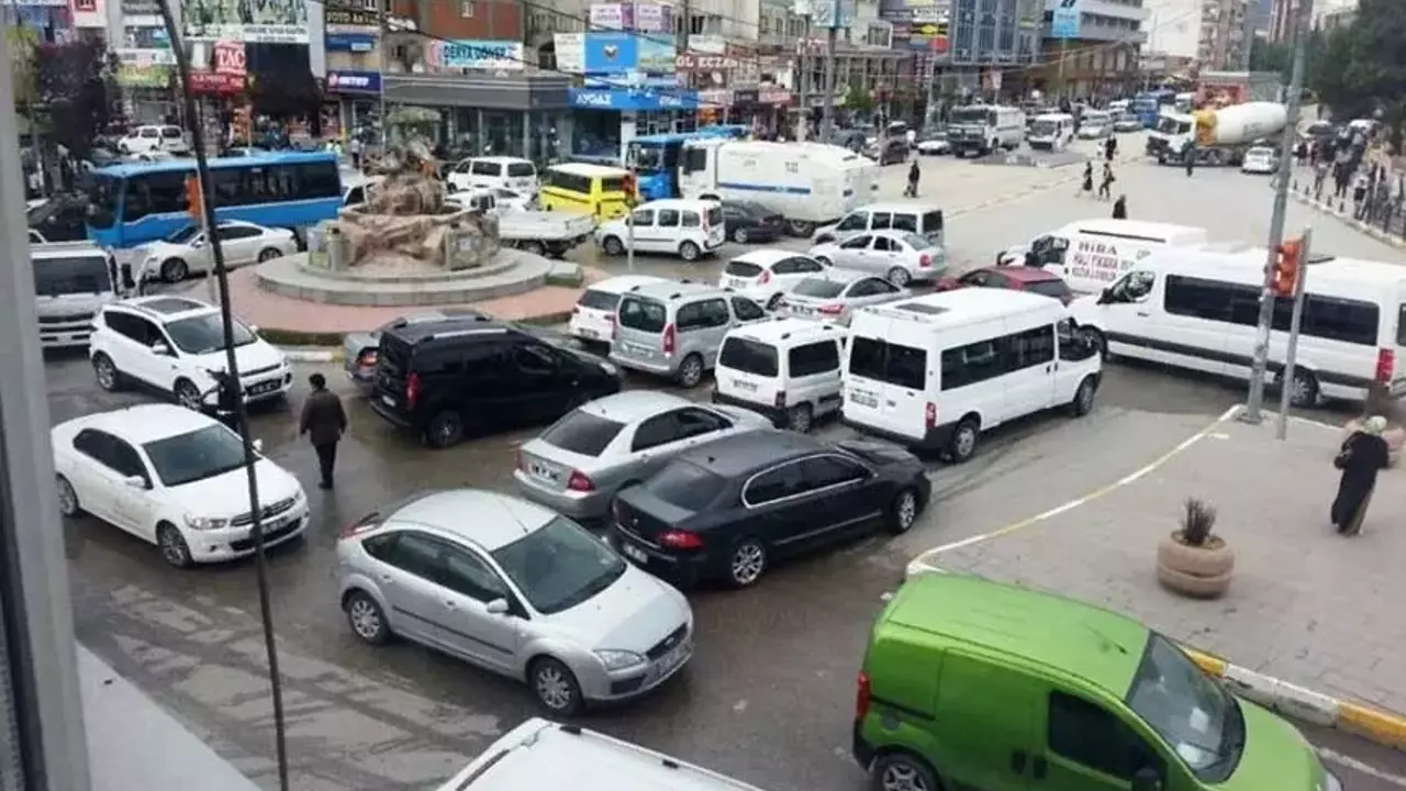 İşte Van'da Trafiğe Kayıtlı Araç Sayısı