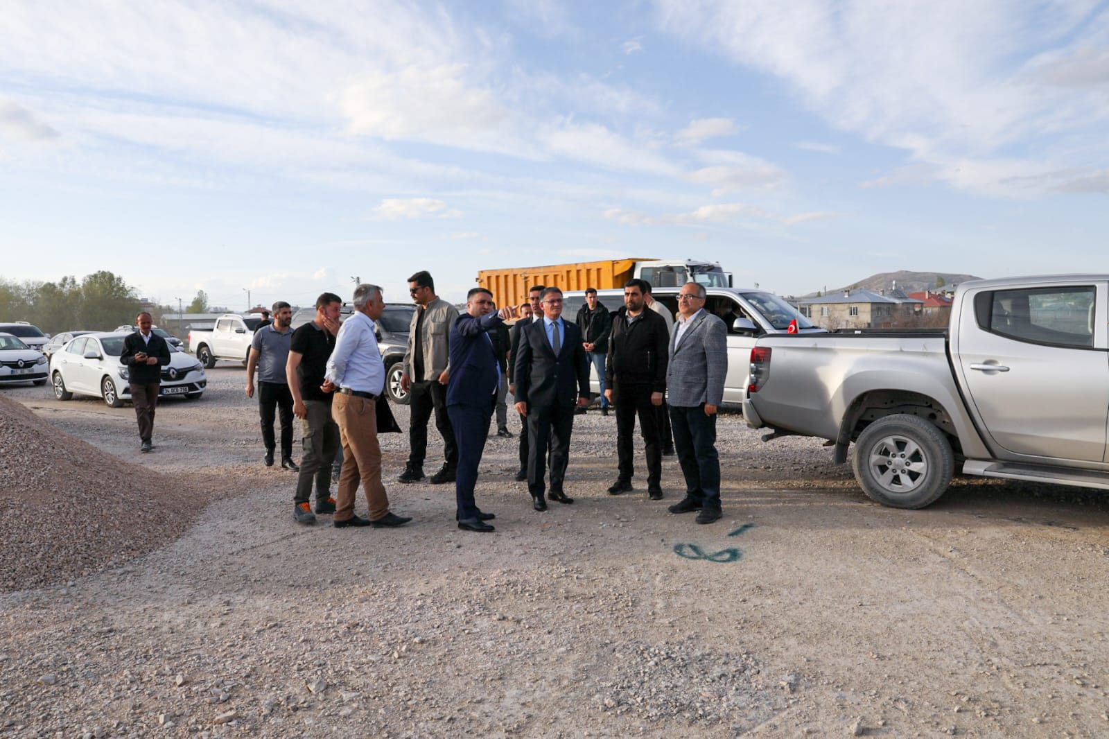 Vali Balcı sahil yolu çalışmalarını yerinde inceledi