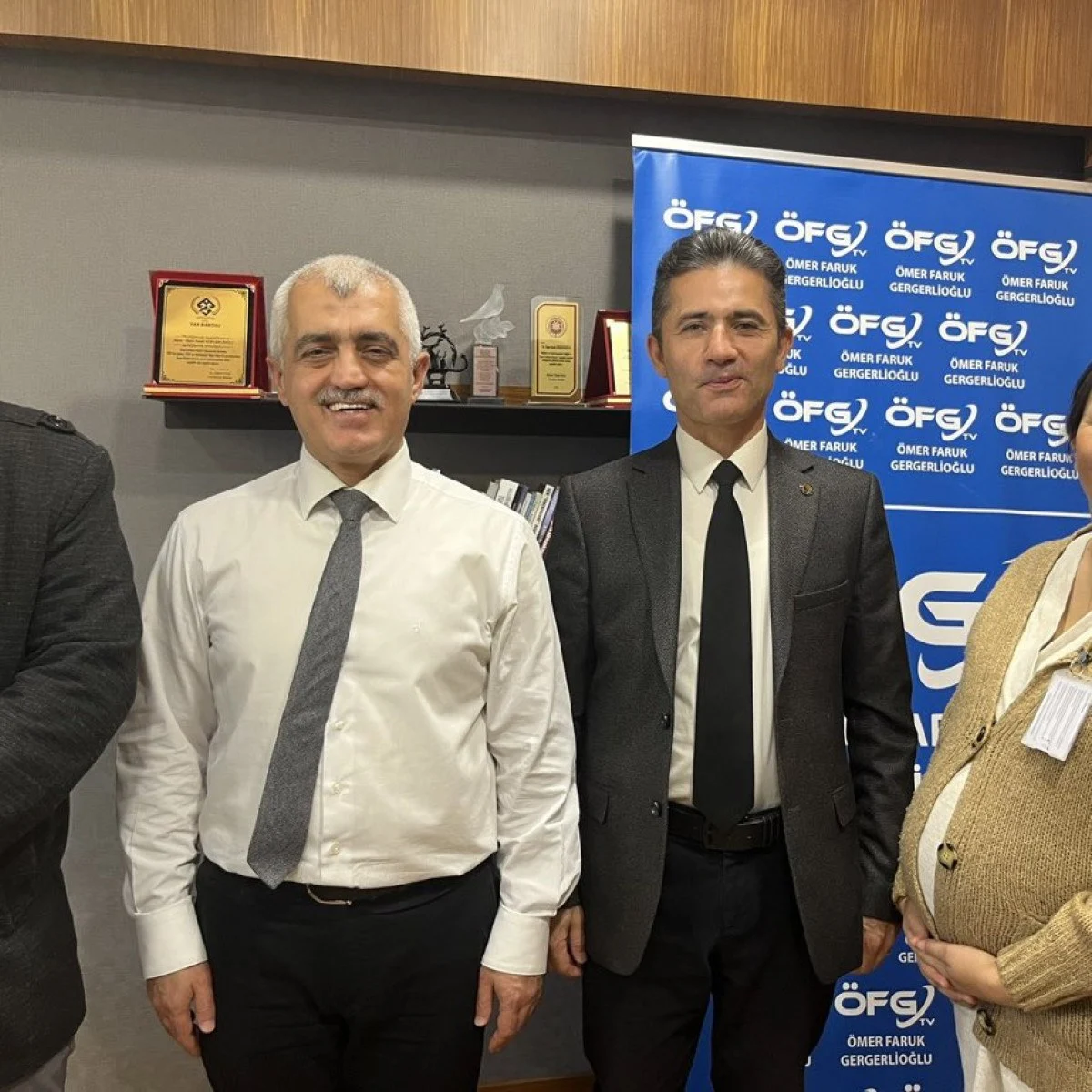 Yarbay Mehmet Alkan, HEDEP'li Gergerlioğlu'nu ziyaret etti