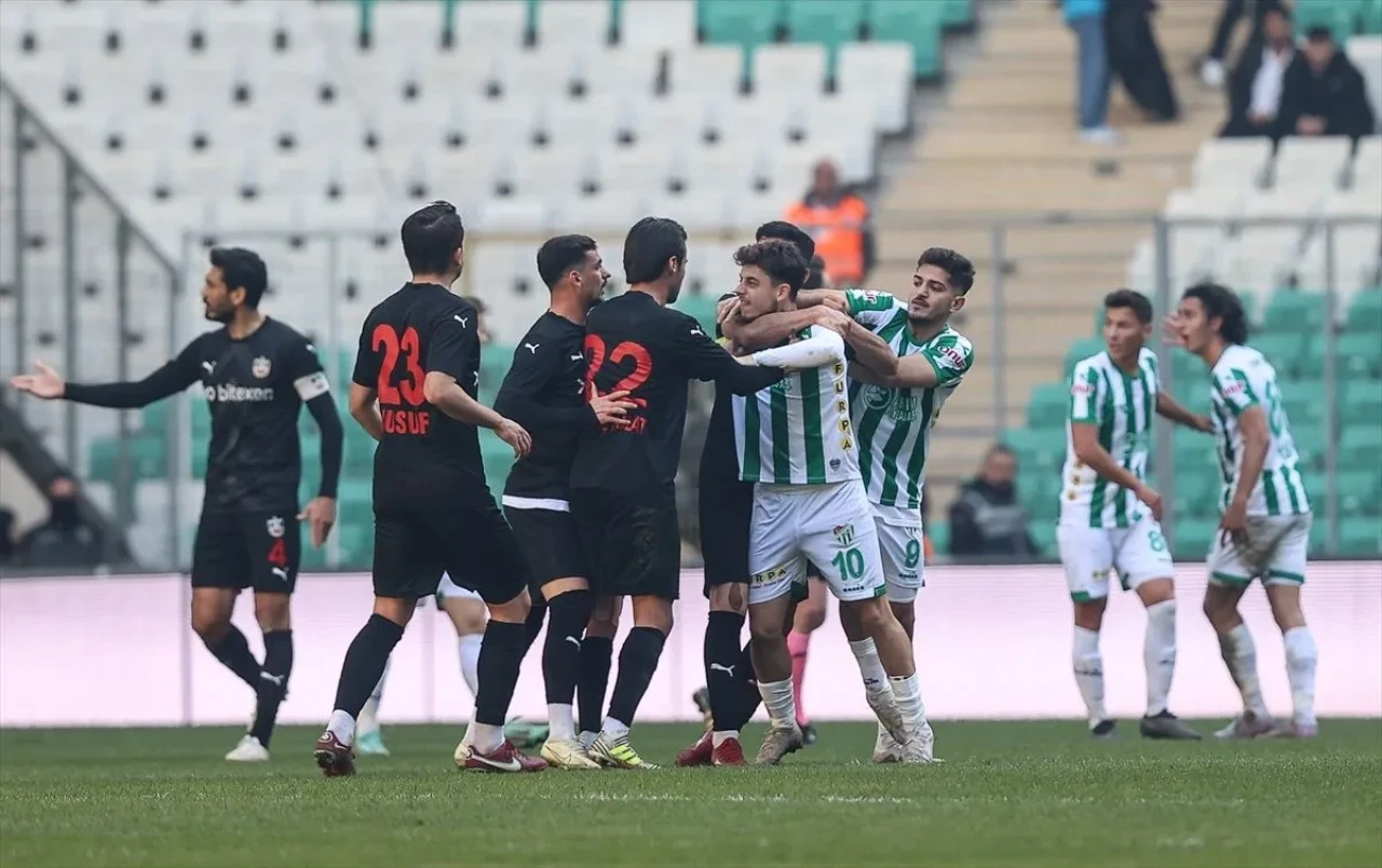 Olaylı Bursaspor Diyarbekirspor maçının cezaları belli oldu