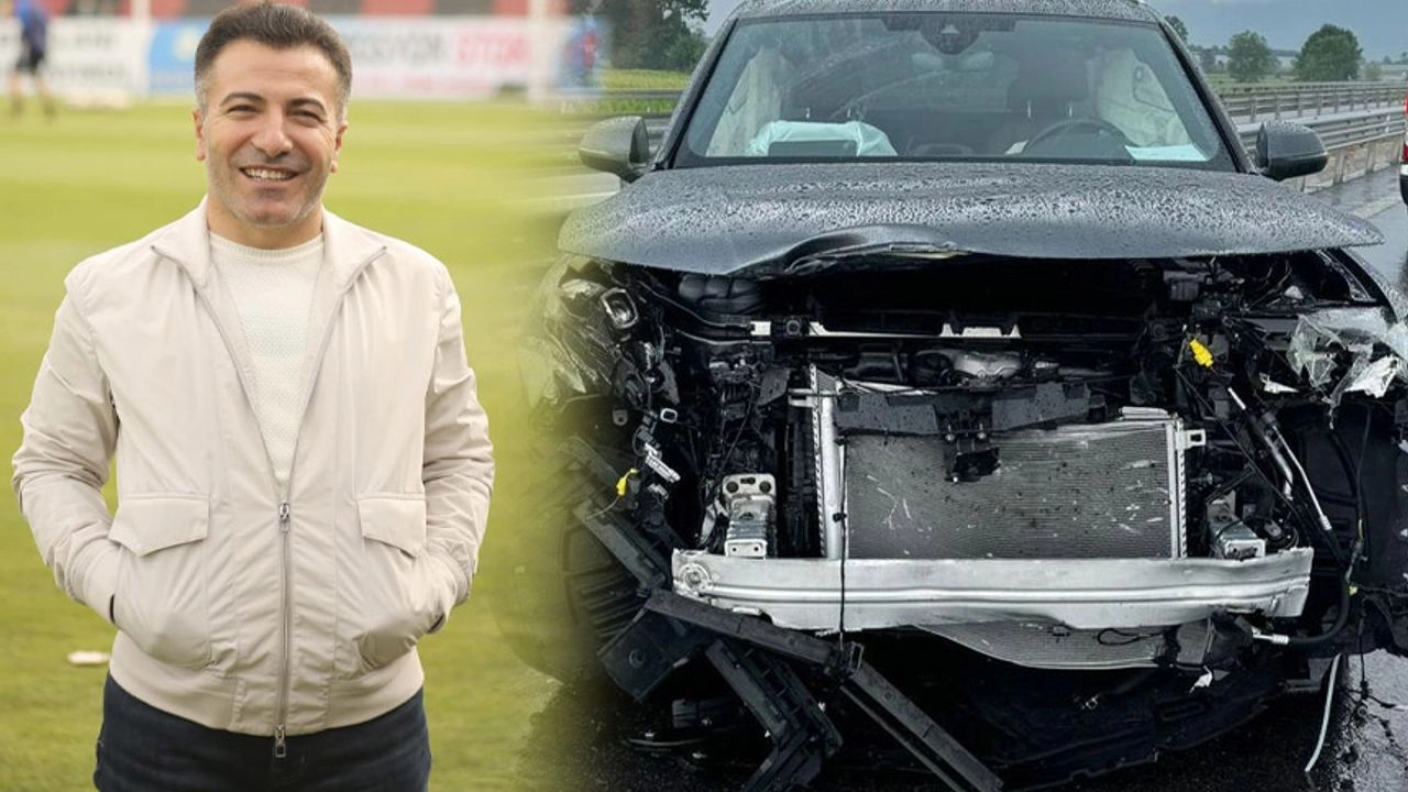 Vanspor'un yeni başkanı Erol Temel trafik kazası geçirdi!