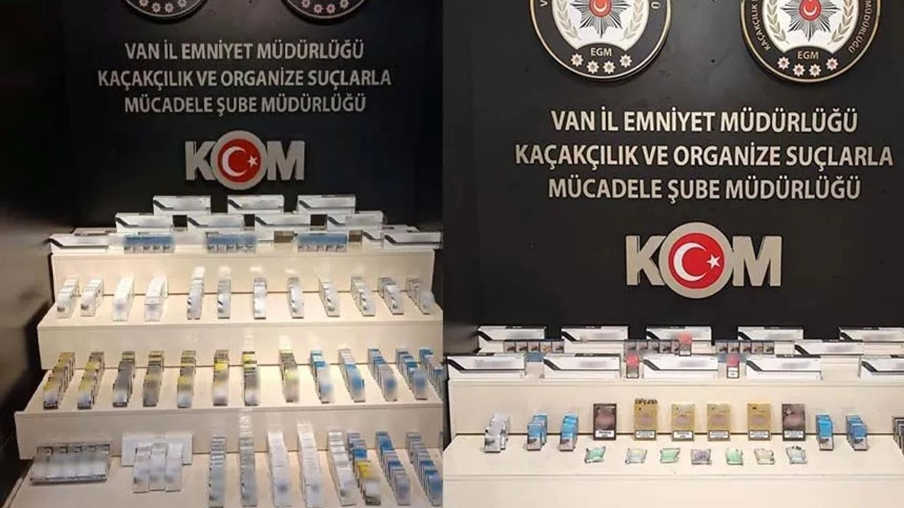 Van’da gümrük kaçaçıklığı operasyonu