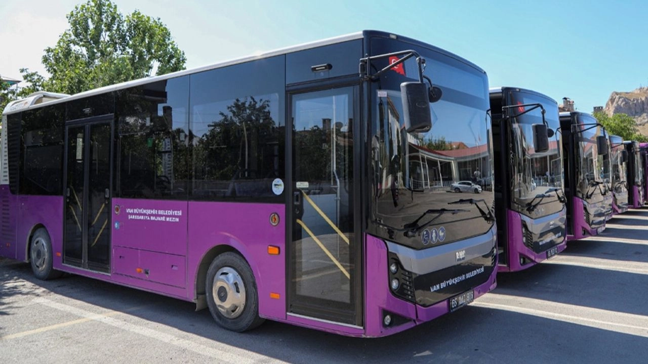 Van’da o bölgede otobüs güzergahı değişti!