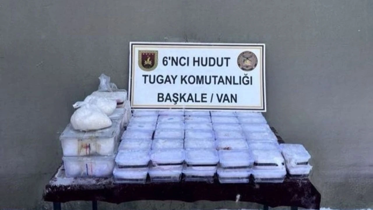 Van'da 71 kilo uyuşturucu madde ele geçirildi
