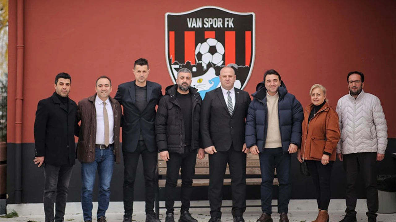 TFF temsilcilerinden Van Spor’a ziyaret