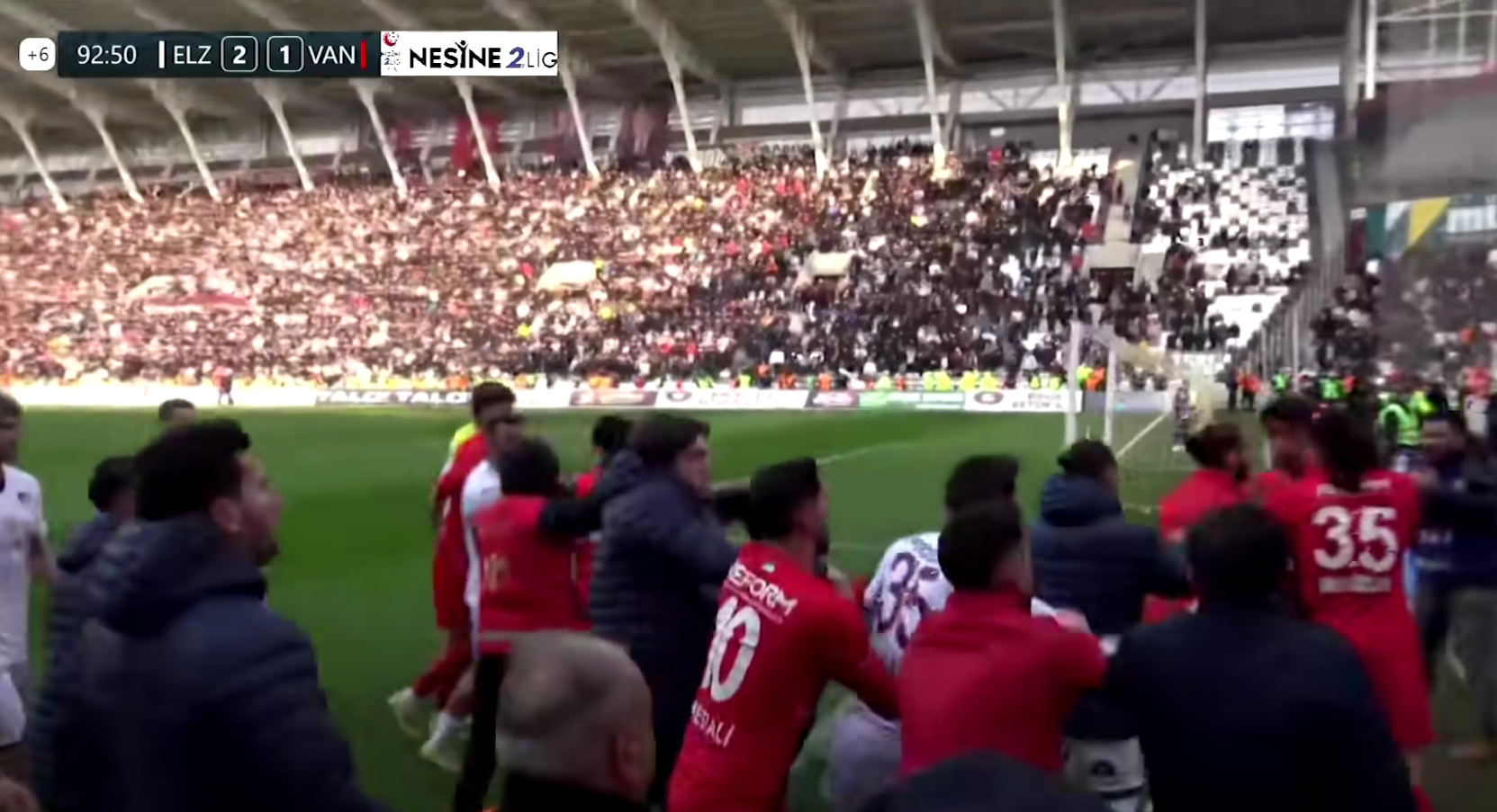 Vanspor'a saldıran Elazığspor'a TFF tarafından Fair-Play ödülü verildi!