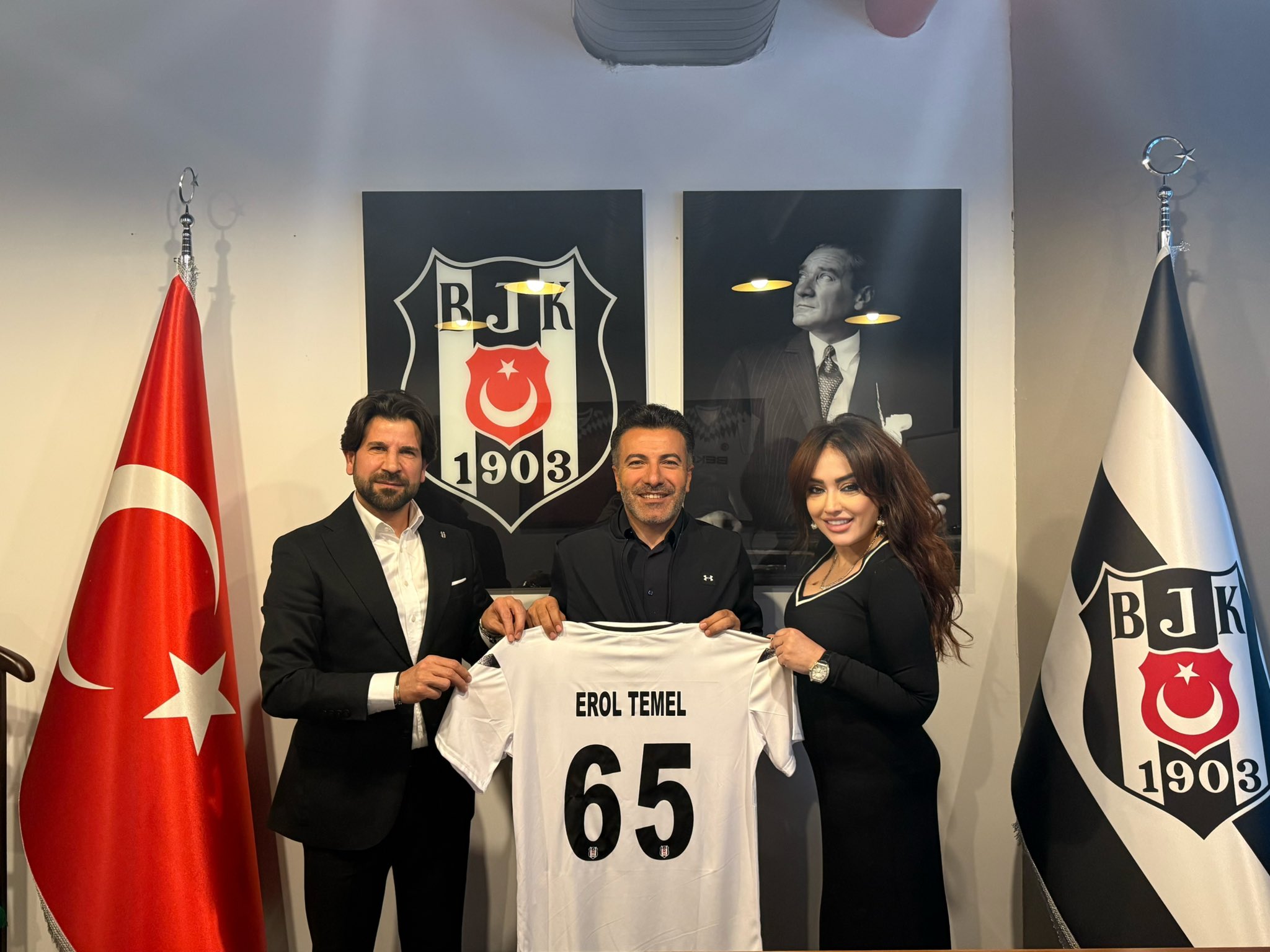 Vanspor FK Başkanı Erol Temel’den Beşiktaş’a Ziyaret
