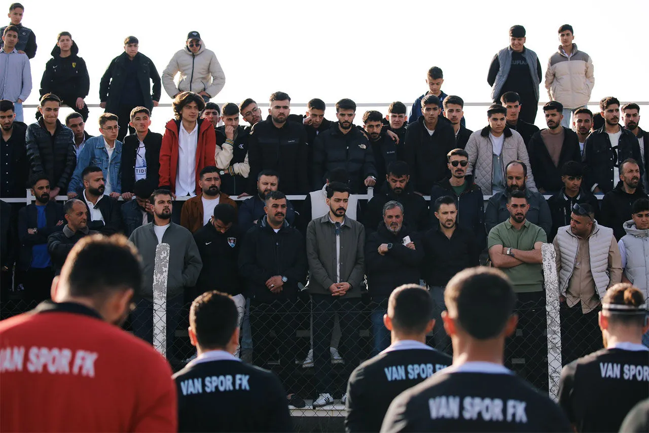 Vanspor’a Taraftarlardan Maç Öncesi Moral Dopingi