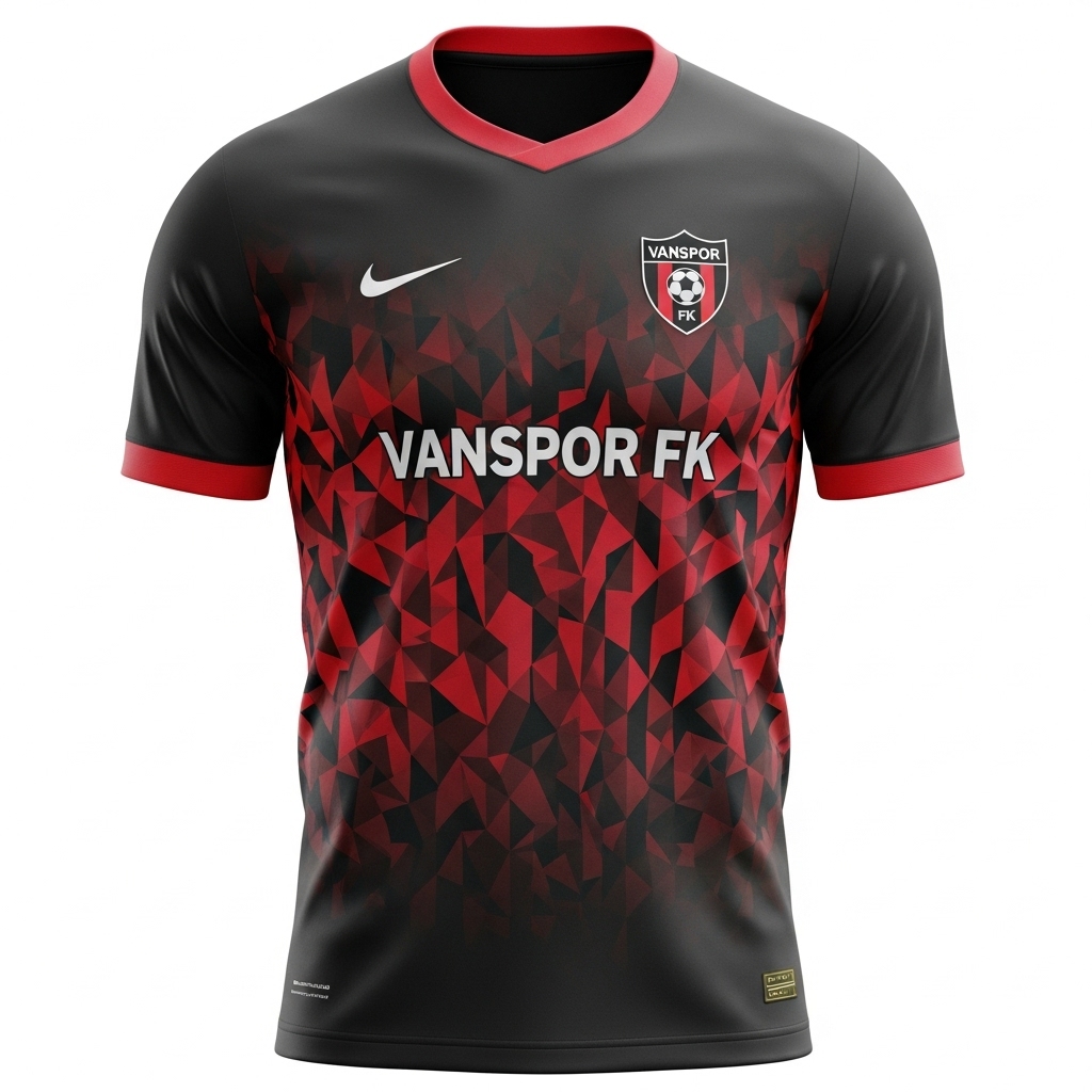 Yapay Zekanın Vanspor için Tasarladığı Formalar - Kare 14