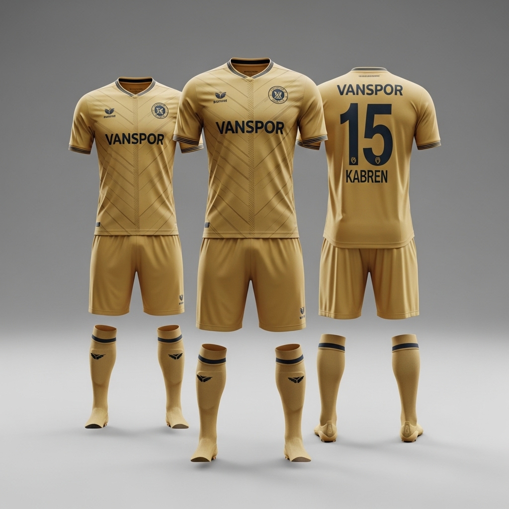 Yapay Zekanın Vanspor için Tasarladığı Formalar - Kare 15