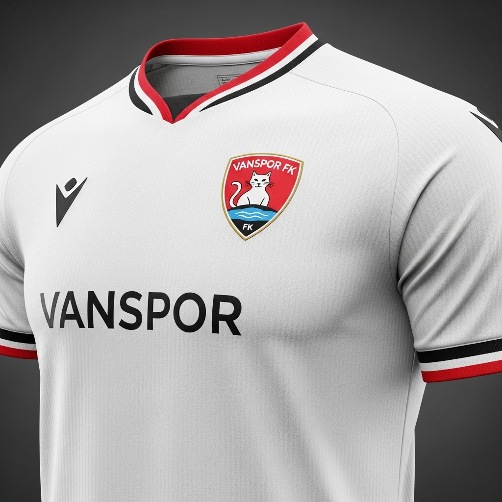 Yapay Zekanın Vanspor için Tasarladığı Formalar - Kare 25