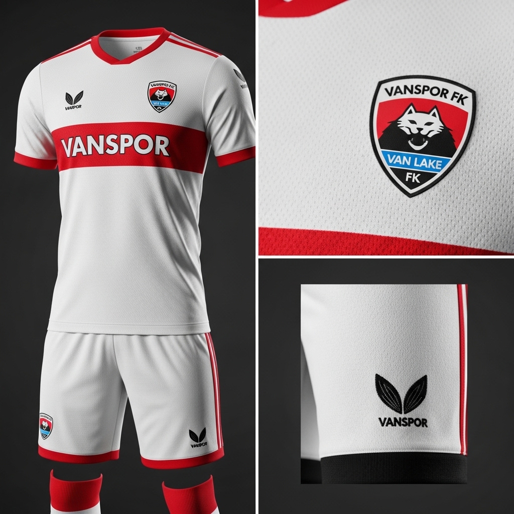 Yapay Zekanın Vanspor için Tasarladığı Formalar - Kare 29