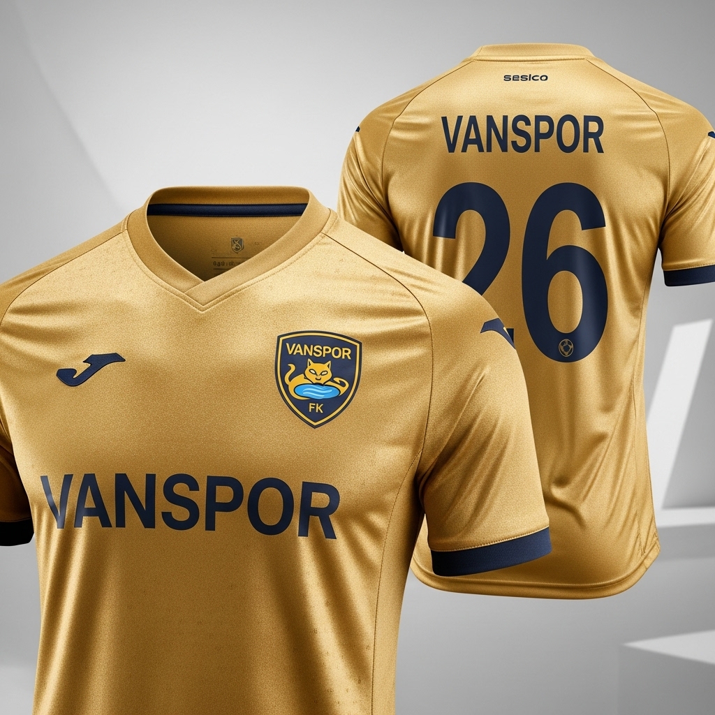 Yapay Zekanın Vanspor için Tasarladığı Formalar - Kare 34