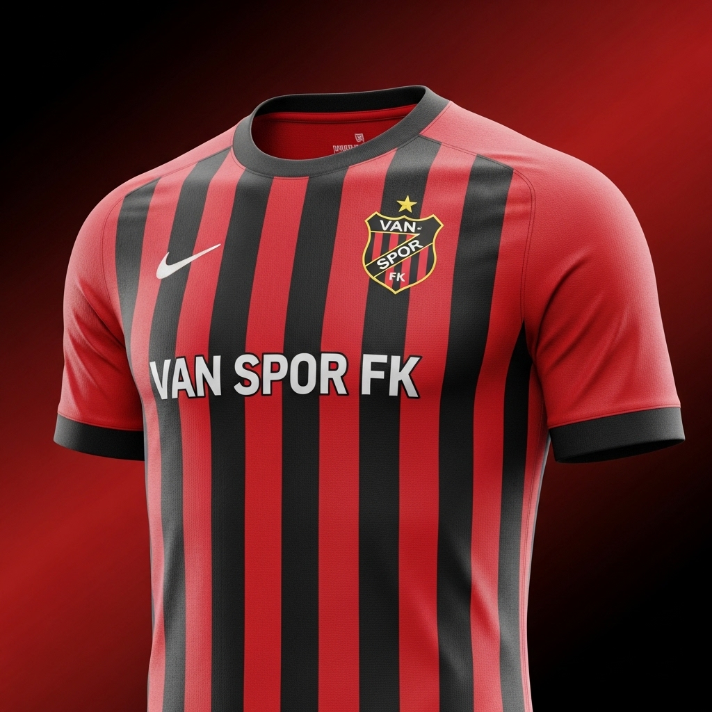 Yapay Zekanın Vanspor için Tasarladığı Formalar - Kare 3