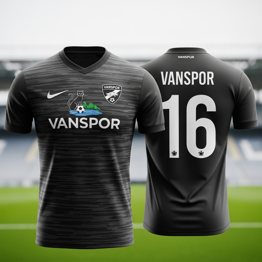 Yapay Zekanın Vanspor için Tasarladığı Formalar - Kare 41