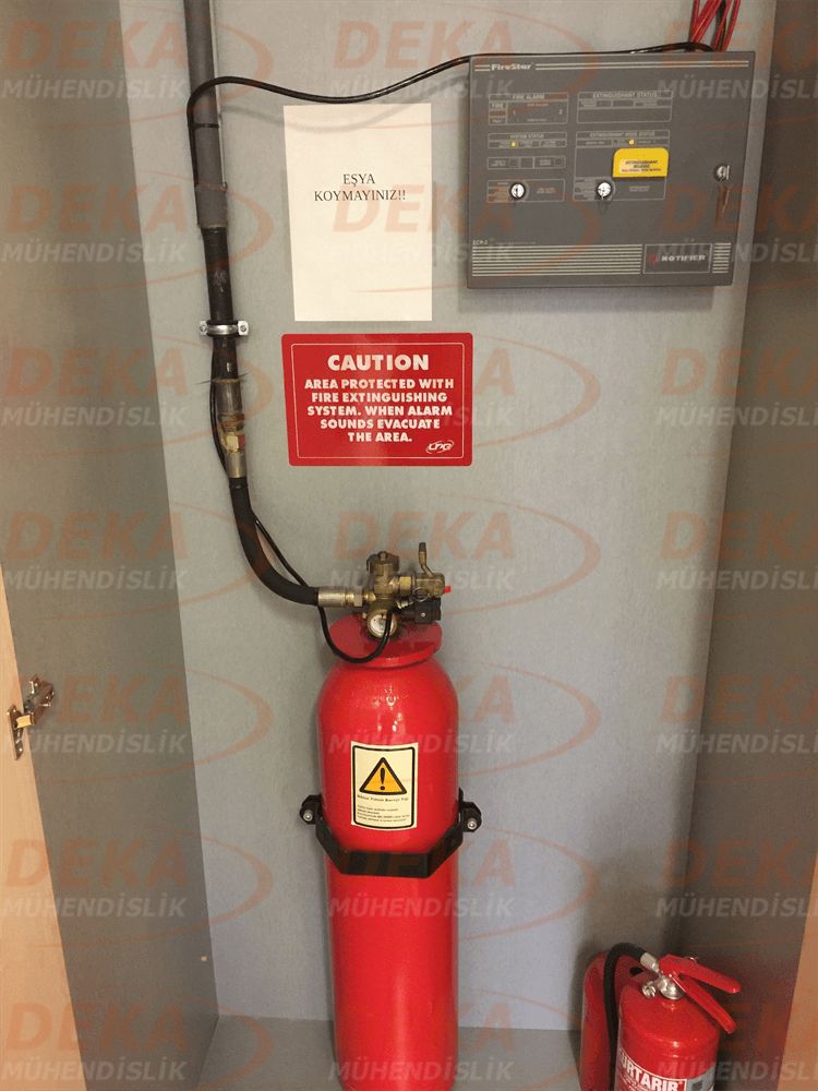 FM200 Yangın Söndürme Sistemi Nedir?