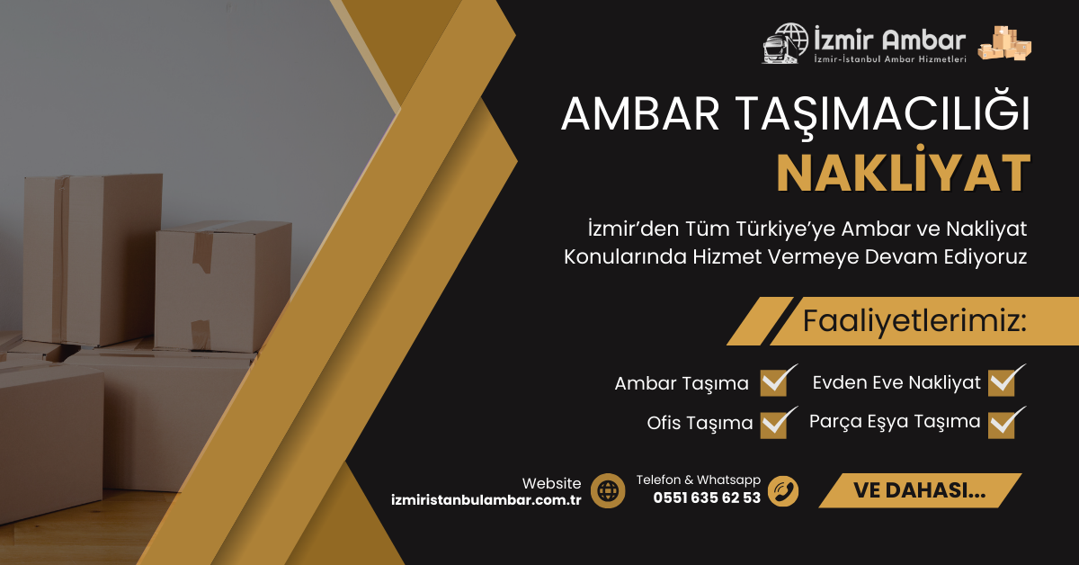 İZMİR KARGO VE NAKLİYAT HİZMETLERİ