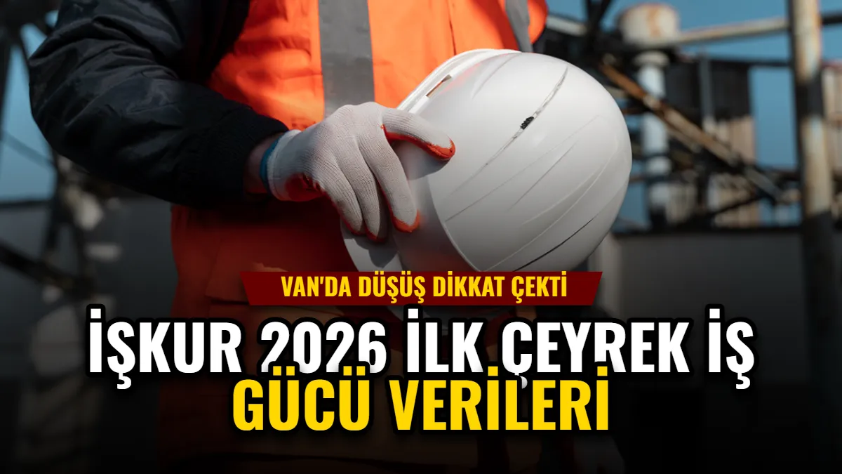 İŞKUR 2026 İlk Çeyrek İş Gücü Verileri: Van'da Düşüş Dikkat Çekti