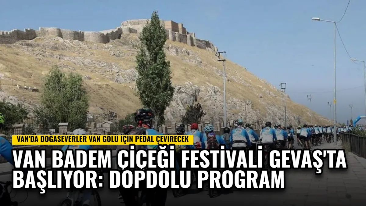Van Badem Çiçeği Festivali Gevaş'ta Başlıyor: Dopdolu Program