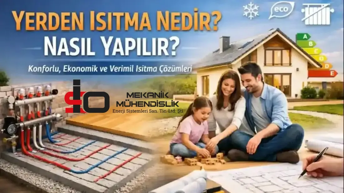Yerden Isıtma Kollektörü Isı Dağılımının Kontrol Noktasıdır